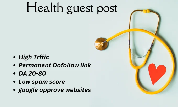 Unlock Your Potential Submit a Health Guest Post on GuestPostingExpert